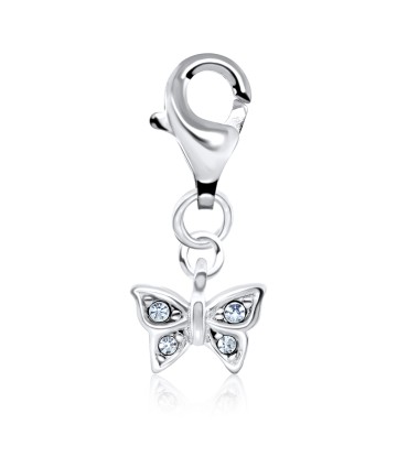 Cutie Butterfly Silver Charm CH-41